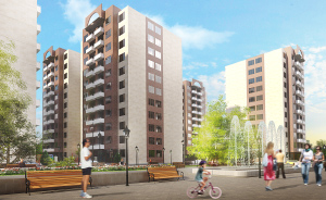 3D-визуализация многоквартирного дома